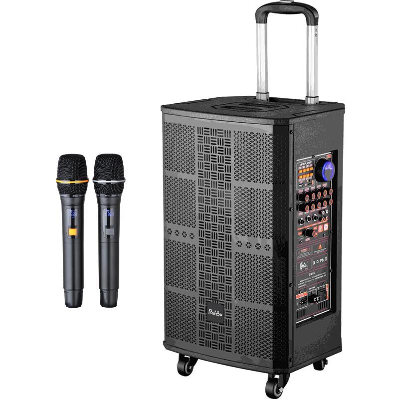 Runpu 10-inch Portable Conference & Karaoke Trolley Speaker (CN version)