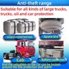12V-24V Truck Fuel Tank Burglar Alarm Radar Vibration Error-free Anti-theft Oil Alarm System Double Induction Spotlights