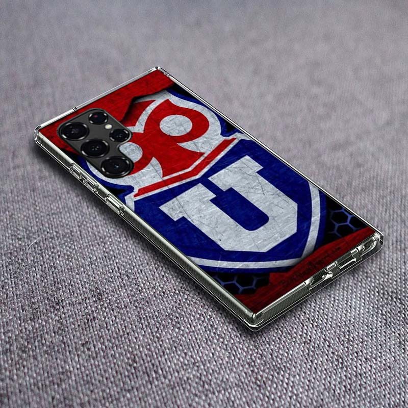 Fondo U. De Chile LOGO Phone Case For Samsung Galaxy S24 S23 S21 S20 FE S22 S26 Ultra S25 Edge S10 Plus Cover Clear TPU Capa She