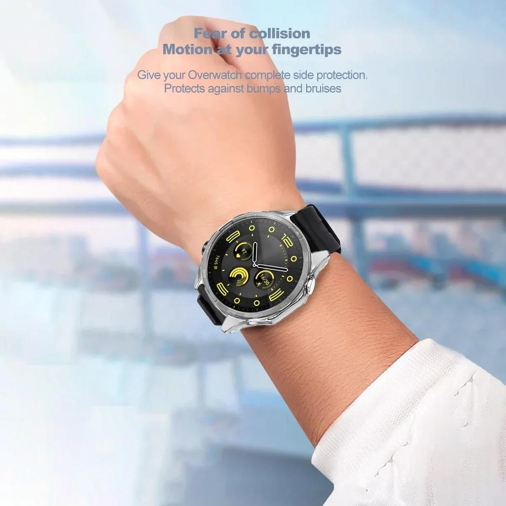 Soft TPU Screen Protector Case For Huawei Watch GT4 46mm All-Around Full Bumper Anti-scratch Cover For Huawei Watch GT 4 Shell