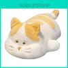 Cat Cartoon Cute Long Pillow With Soft Pp Cotton Filling For Bedside And Napping