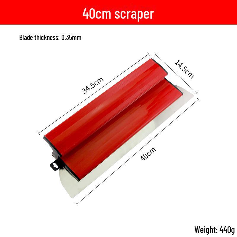 Multifunctional Stainless Steel Scraper for Putty and Wall Paint Leveling