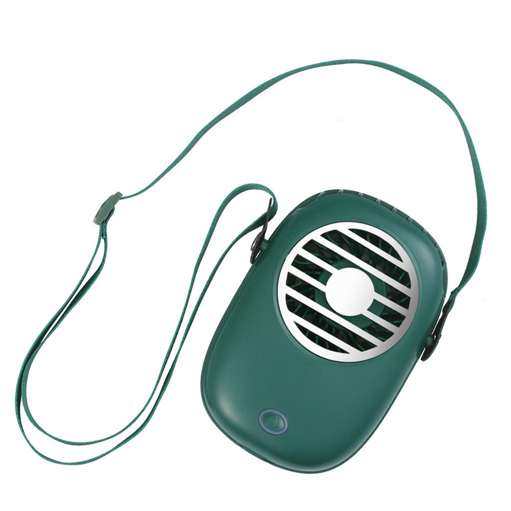 Mini USB Fan,Portable Hands Necklace Fan, Rechargeable Handheld 3 Adjustable Personal Desk