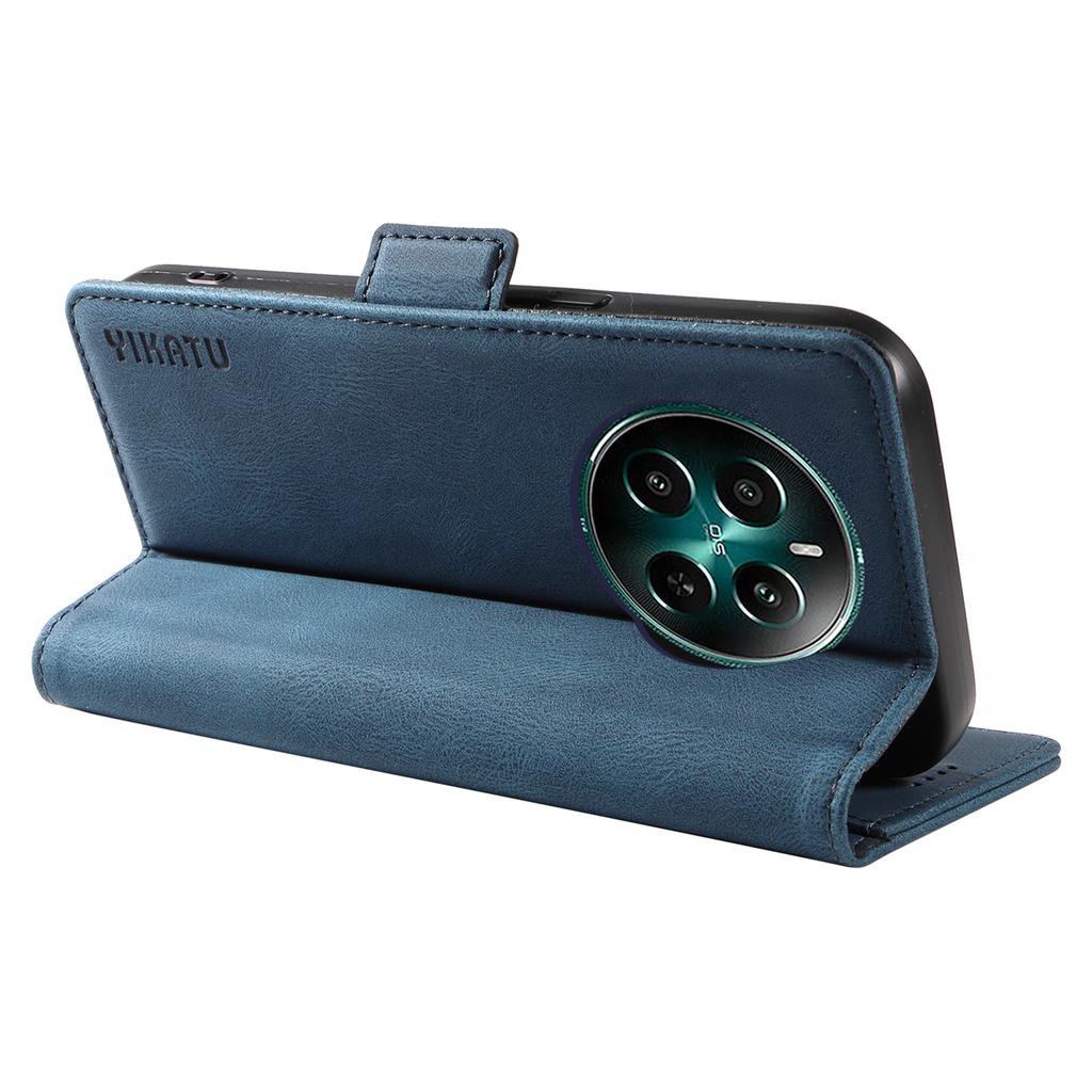 YIKATU YK-005 For Realme Narzo 70 5G/Narzo 70 Pro 5G/P1 5G/12 4G/12+ 5G Case PU Leather Wallet Phone Cover Skin Touch Feeling