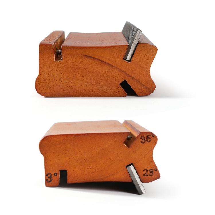 Fișier pentru corzi de chitară 3/23/35 Grade Instrumente de precizie pentru repararea chitarei Textură lemnoasă pentru îndepărtarea bavurilor și netezirea tastierei