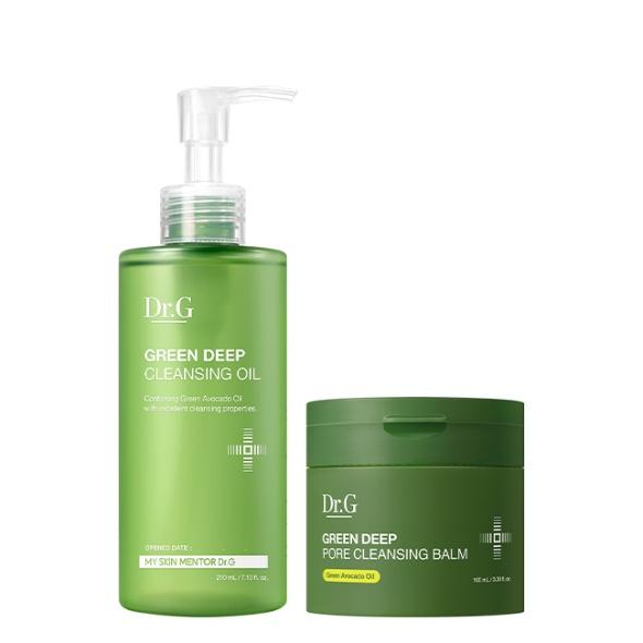 Green Deep Pore Cleansing Balm 100g + Green Deep Cleansing Oil 210mL