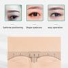 10 Pcs Disposable Eyebrow Ruler Microblading Semi Permanent Eyebrow Tattoo Position Ruler Guide Makeup Stencil Measure Tools