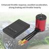 S3650 4300KV Waterproof Brushless Motor 60A Brushless ESC T Plug Male ESC Programming Card Set for 1/10 Remote Control Car