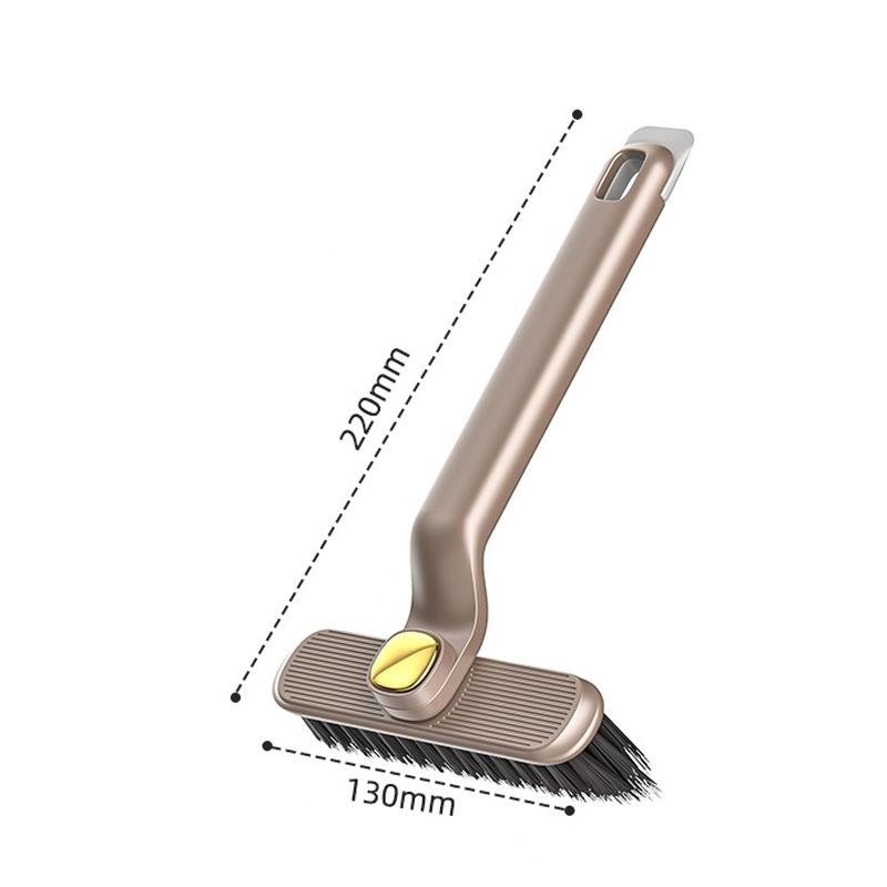 

Вращающаяся V-образная щетка для чистки щелей Ручная щетка для плитки и пола для ванной комнаты, кухни, щелей, углов туалета, бытовые инструменты для уборки коричневый