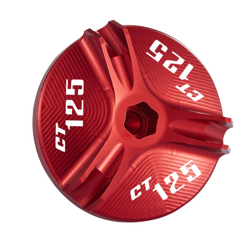 For HONDA CT125 CT 125 Hunter Cub Motorcycle CNC Engine Oil Filler Cover Protection Accessories