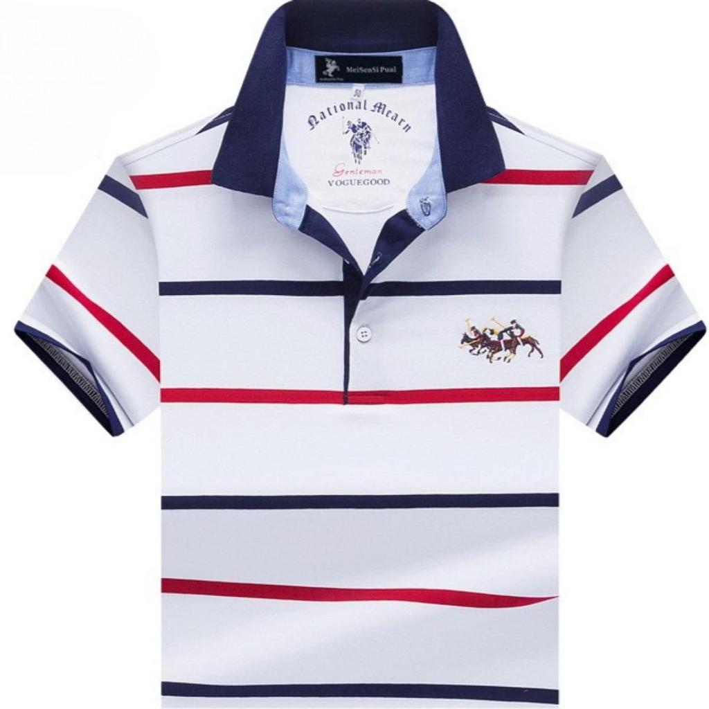 STORN Polo Shirt Men New Mens Short Sleeve Polo Shirt Mens Embroidered Top Clothes Men's Business Casual Polo Shirt