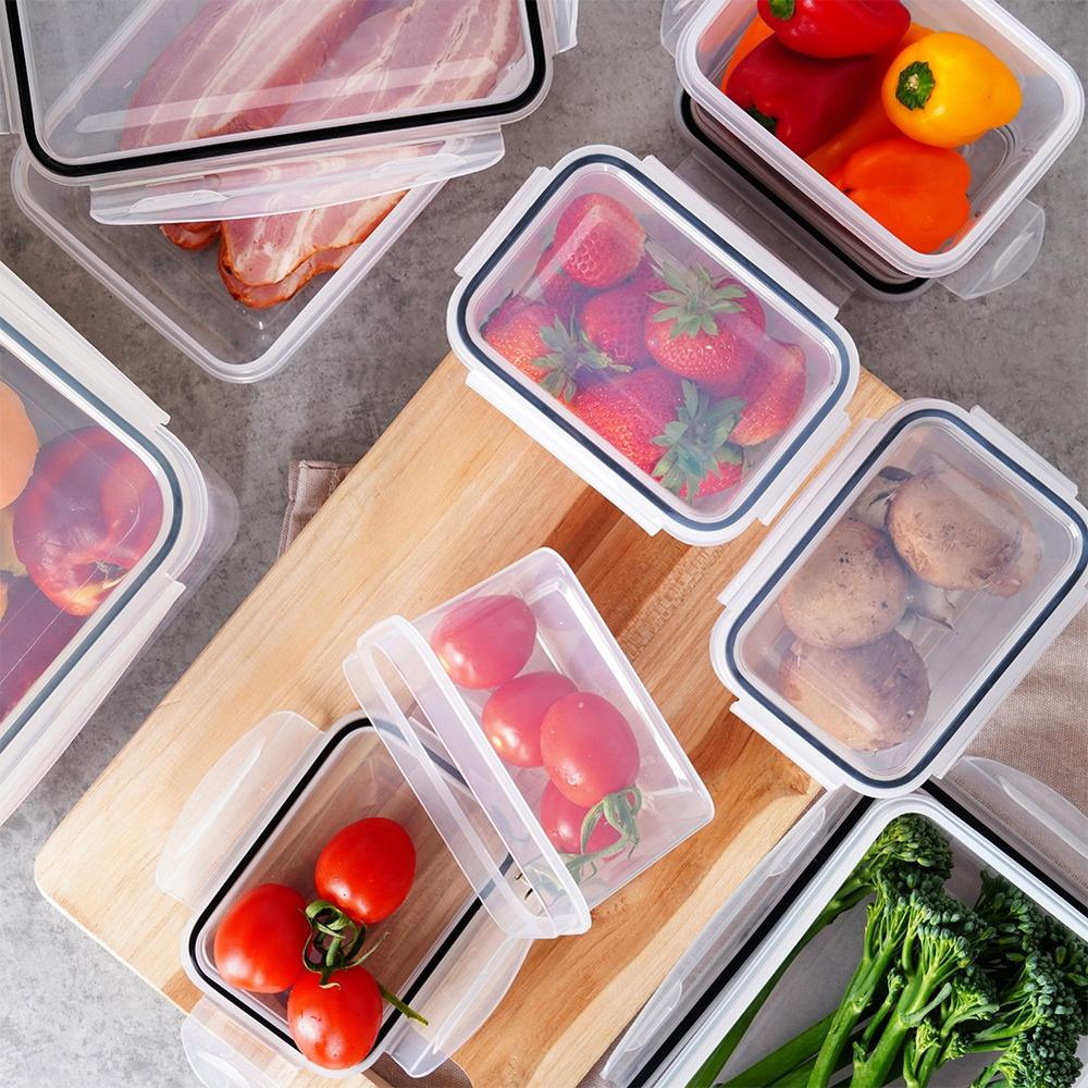 Food Containers with Lid and Seal 7 Pcs.