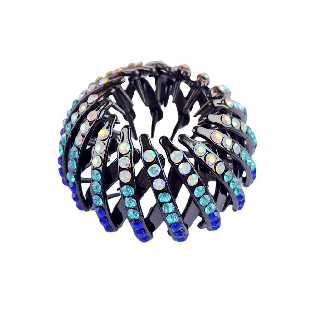 Trendy Matte Bird's Nest Hair Curler: Versatile Claw and Ponytail Ring for Effortless Styling In Europe and America.