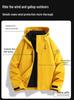 Wasserdichte 3-in-1 Jacke für Damen und Herren: Winddicht, Abnehmbares Fleece-Innenfutter, Arbeitskleidung mit individuellem Logo
