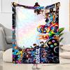 Roblox 388 Blanket Soft & Cozy Perfect for Bedding Seaside Picnics Four Seasons Multipurpose Digital Print Birthday Christmas Gift Blanket