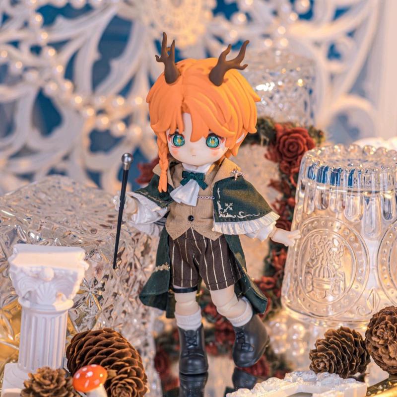 Nagi Mirage Record Series Bjd Blind Box Mystery Trend Toys Cute Action Anime Figure Christmas Gift Desktop Ornament V5 1/12 Random Trendy Surprise