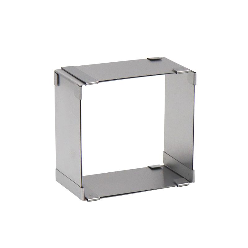 

1Pcs Stainless Steel Cake Mold Ring Adjustable Square Mousse Circle Cake Decorating Tool Cake Cutter Mousse Dessert Mould onesize