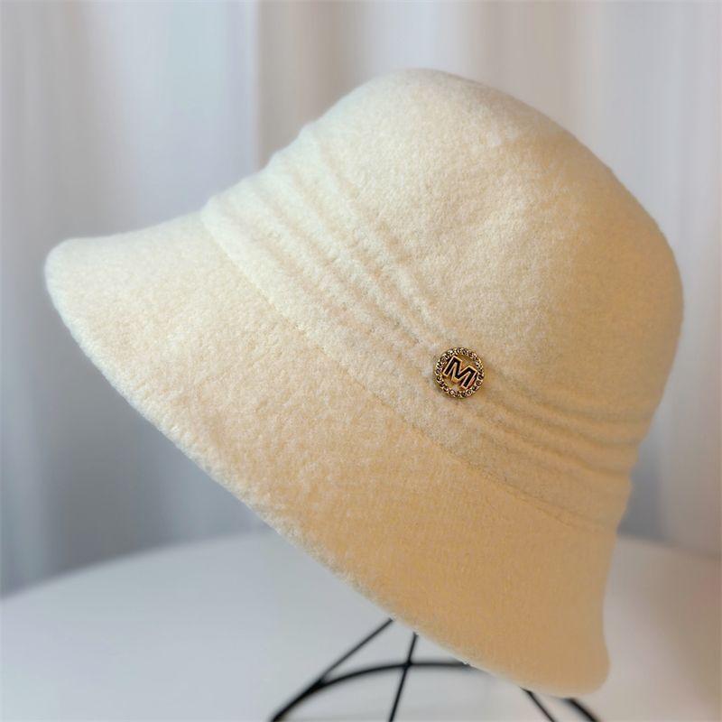 Chapeau Automne et Hiver Chaud Tricot Chapeau de Pêcheur, Chapeau Bob et Bassin Polyvalent et Tendance