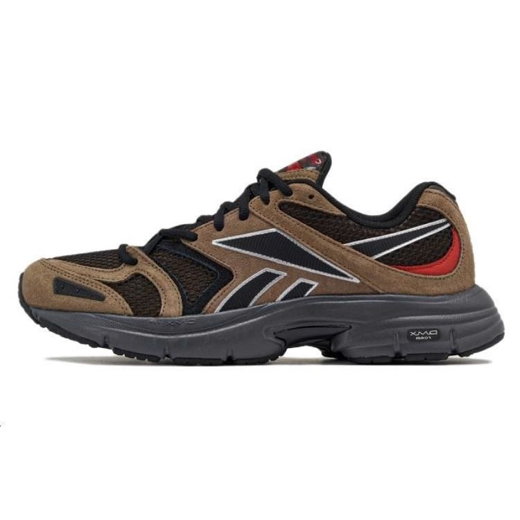 Reebok Premier Road Plus 6 Comfortable Versatile Shock Absorbing Durable Low Top Casual Running Shoes Unisex sneaker Earth-Brown 100074093