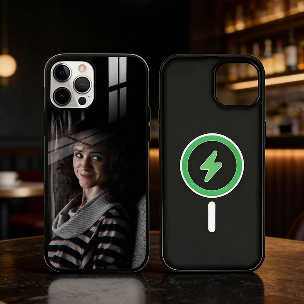 Retro Chic Vibe Natalia Dyer Phone Case For iPhone 17/16/15/14/13/12/Plus/Pro/Max for Magnetic Wireless Charging
