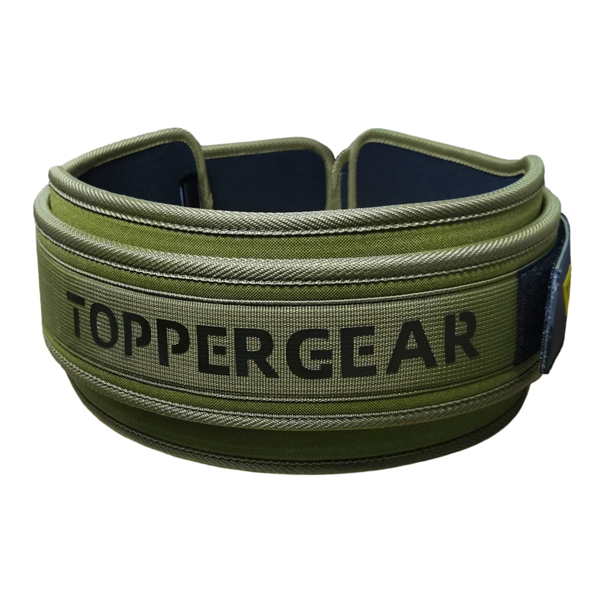 

TOPPERGEAR Power Armor Nylon Training Belt with Double Support Belt, Construction, Heavy-Duty (Size M, Green) зелёный