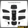 Tesla Model Y Camping Sunshade: New Opaque Privacy Window Curtain