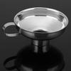 Popular Multi-purpose Stainless Steel Wide Mouth Canning Funnel Thick Salad Dressing Funnel Oil Leak Kitchen Cooking Tools