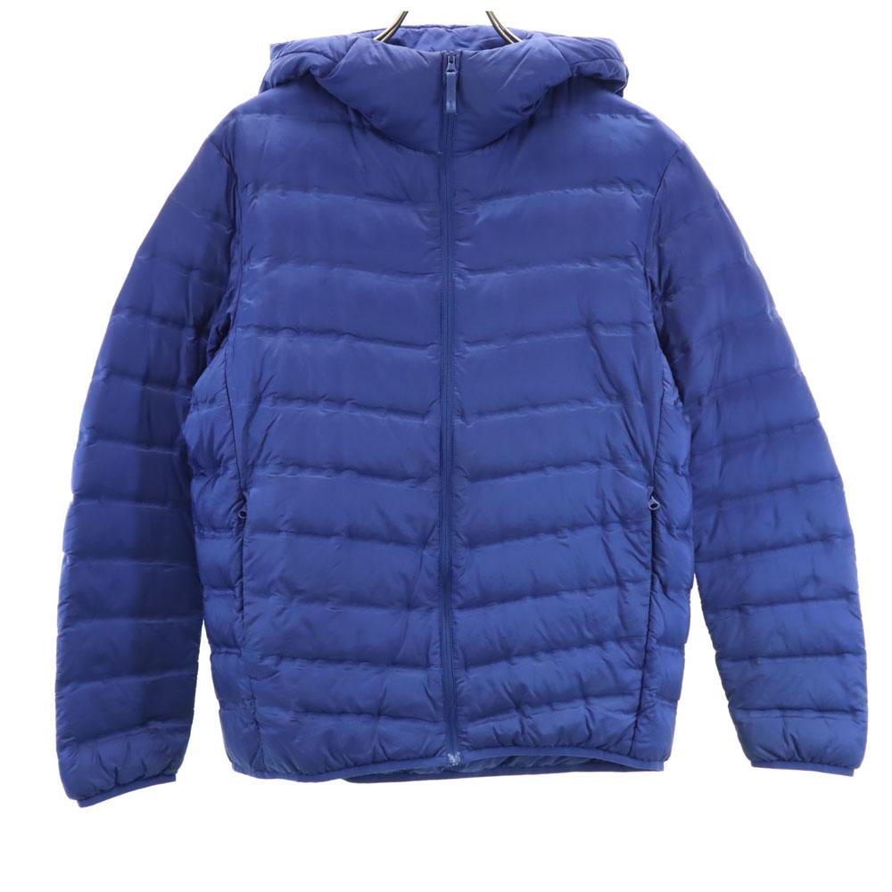 

Uniqlo Бесшовная пуховая куртка M Сине-фиолетовая Мужская Б/у