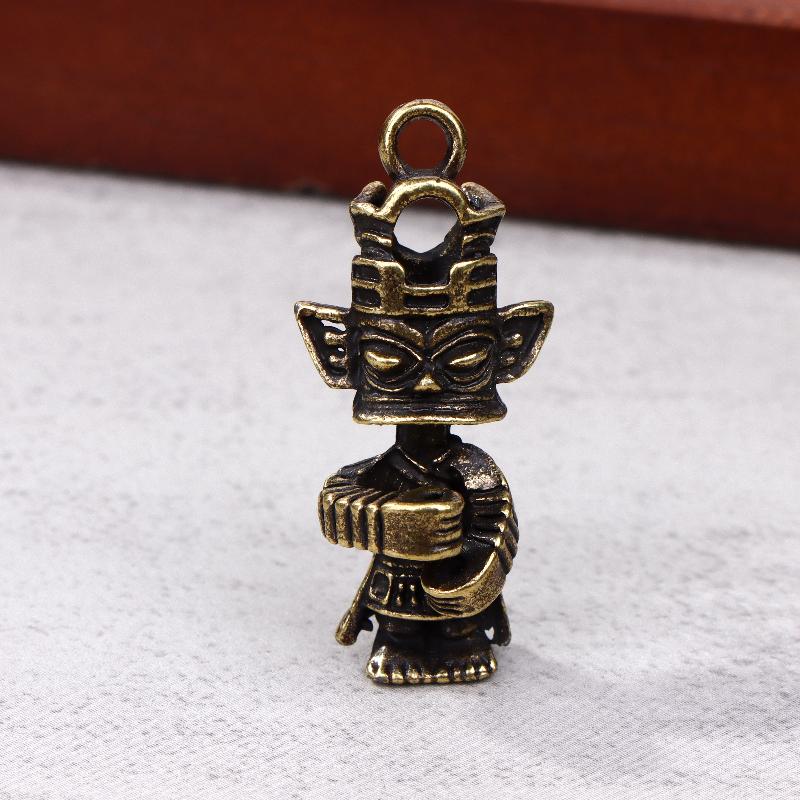 1/5 шт. Саньсиндуй Античная Латунная Мультяшная Подвеска Фигурка Мифическая Скульптура Для Поделок DIY Аксессуары для Украшений