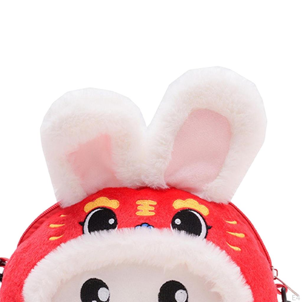 3D Girls Shoulder Bag Plush Purse Cosplay Shopping Pouch Handbag Satchels Wallet Tote Adorable