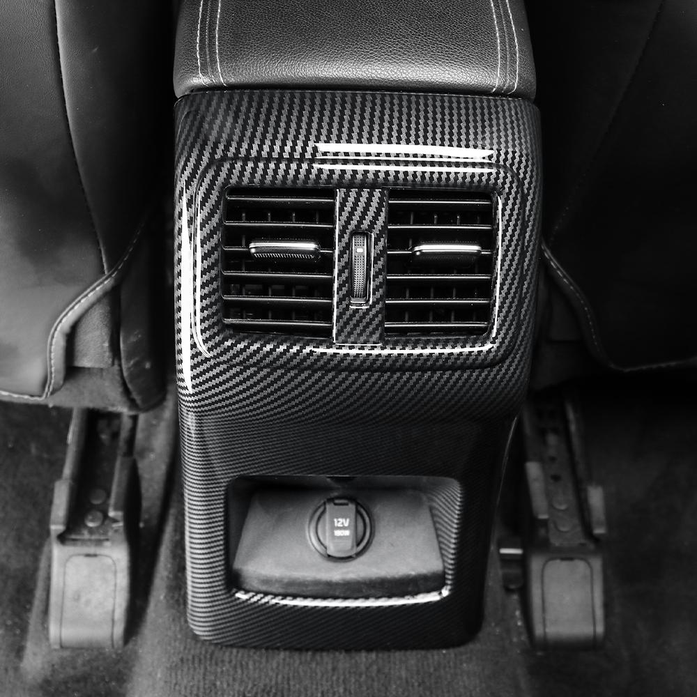 Car Styling Interior Accessories Rear Air Vent Decorative Frame Cover ABS Material For Kia Sportage 2015-2021 LHD/RHD