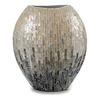 Vase décoratif - Gift Decor - Gris - 15 x 35 x 32 cm - Style contemporain - Design moderne