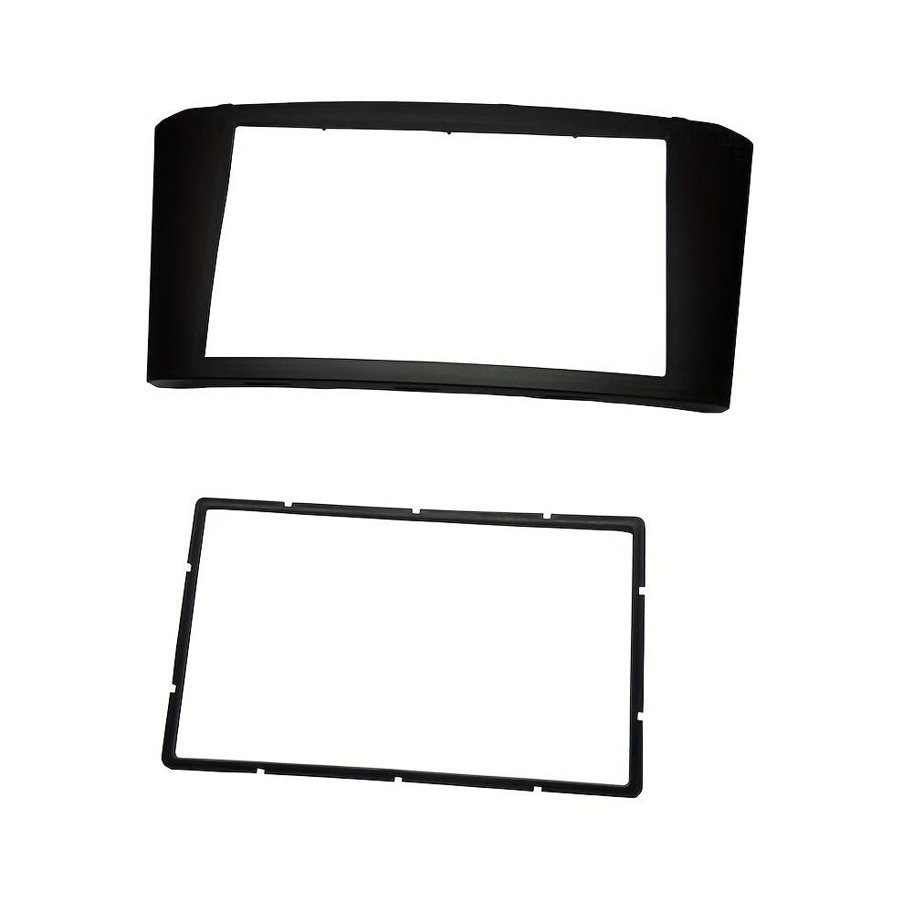 Double 2 Din Stereo Panel for Toyota Avensis 2002-2008 Radio Fascia DVD Dash Installation Mount Trim Kit Face Bezel Frame Cover чёрный