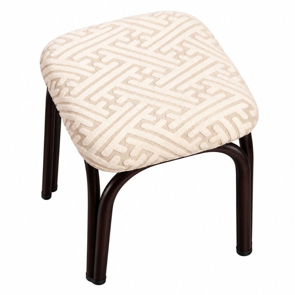 Non-Slip Bar Stool Cover Jacquard Seat Cover New Square Stool Cover Home Furniture Protection