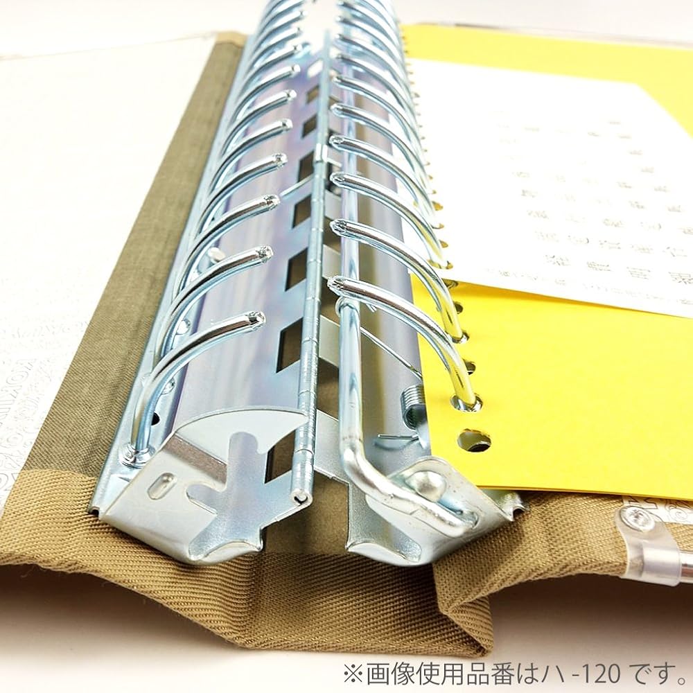 KOKUYO (KOKUYO) File Binder Cloth Sticker B5 Vertical Square with Metal, 26 Holes, Holds 100 Shee...