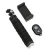 Flexible Sponge Tripod with Wireless Remote Control Phone Clip Holder Adjustable Selfie Stick Tripod