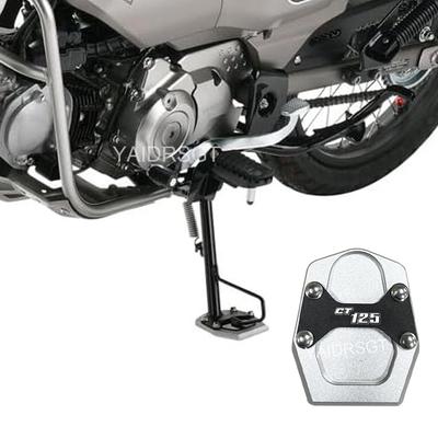 Pour Honda CT125 Hunter Cub) JA65) 2023-2024 Trail 125) JA65) 2023-2024 Béquille de moto Support latéral de moto Coussinet de support latéral de moto