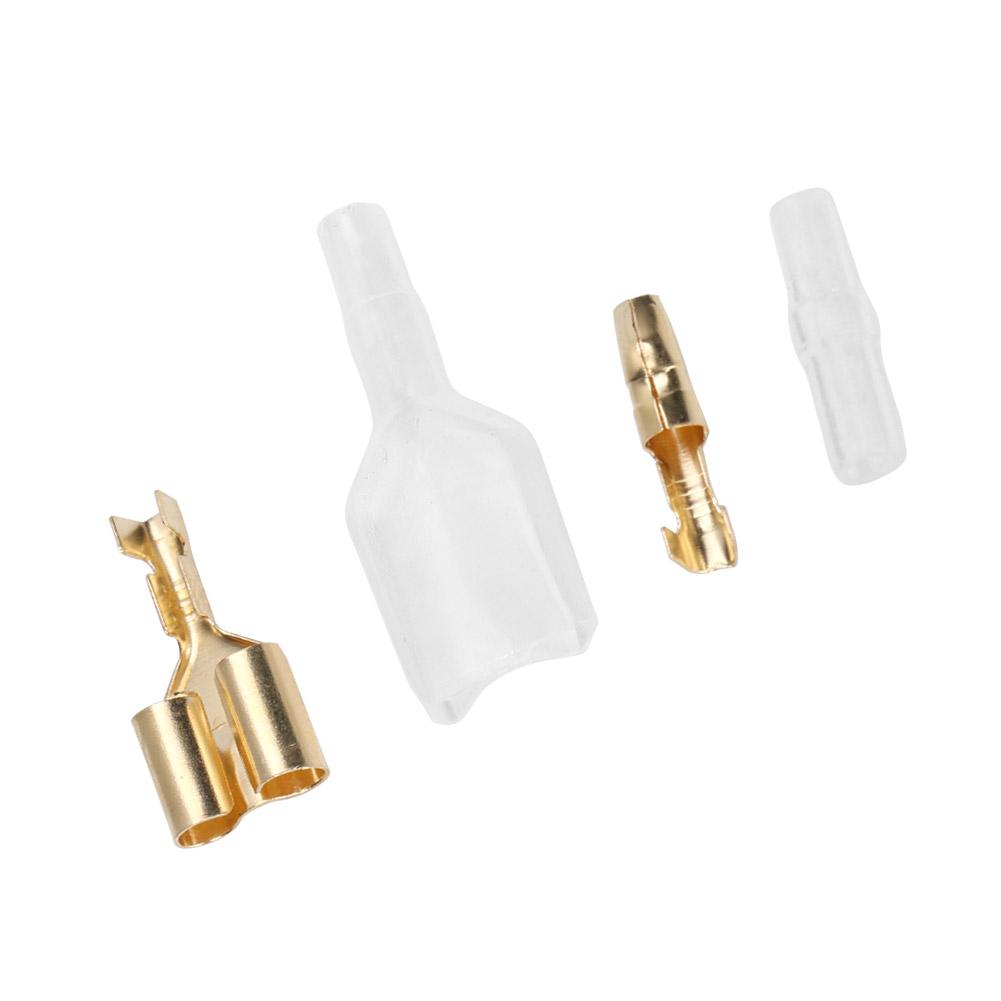 20 Set 1 to 2 Female/Male Crimp Terminals Electric Wire Connecting Tool with Sleeve