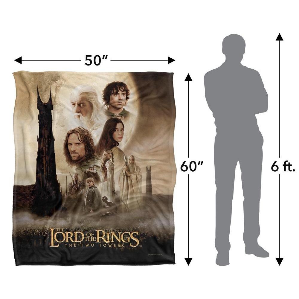 LORD OF THE RINGS Zwei Türme Filmplakat Decke