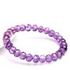 Brazilian Amethyst Faceted Disc Beads Bracelet