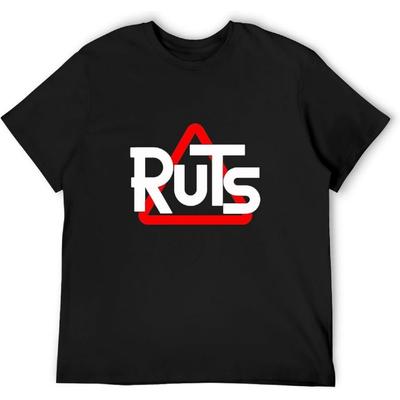 The Ruts Vintage T-Shirt Kurzarm Lustiges Oberteil Schwarz