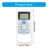 Remote Control for PC-LH3A PC-LH6 PC-LH6Q Air Conditioner Units with Energy Saving Mode Reducing Battery Consumption