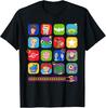 Disney Pixar Toy Story 5 Character Portrait Grid T-shirt
