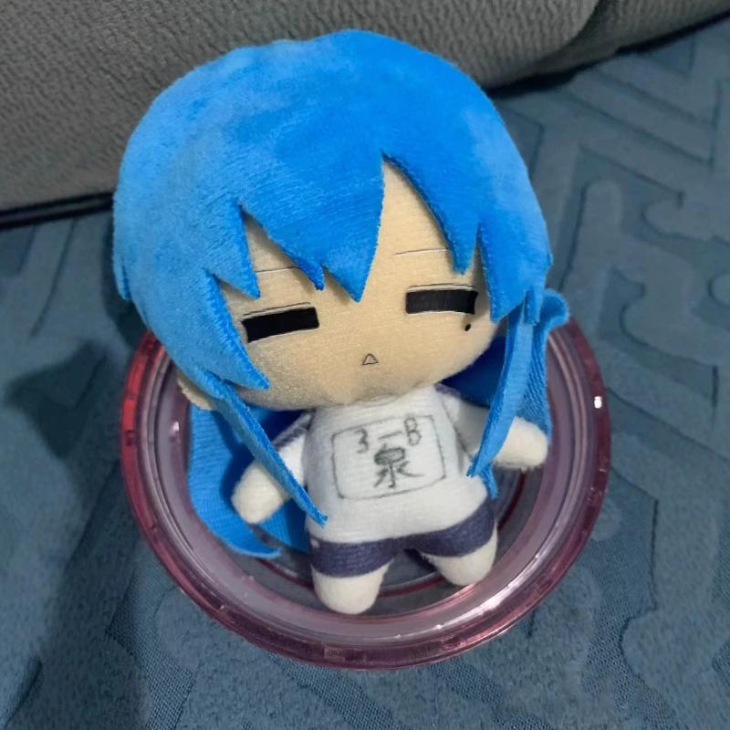 New Cute Lucky Star Izumi Konata Plush Toy Cute Anime Character Soft Stuffed Doll with Gym Uniform for Fans Collectors Birthday Gift Home Desk Decor
