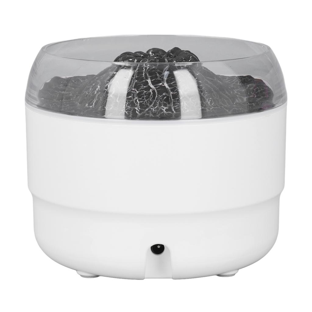 Flame Essential Oil Diffuser 280ml Humidifier 7 Color LED Light Quiet Aromatherapy Diffuser for Home Bedroom Office