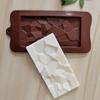 Silicone Chip Shape Chocolate Chip Mold Waffle Pudding Baking Tool Mold Clever Baking Tool Cake Decoration