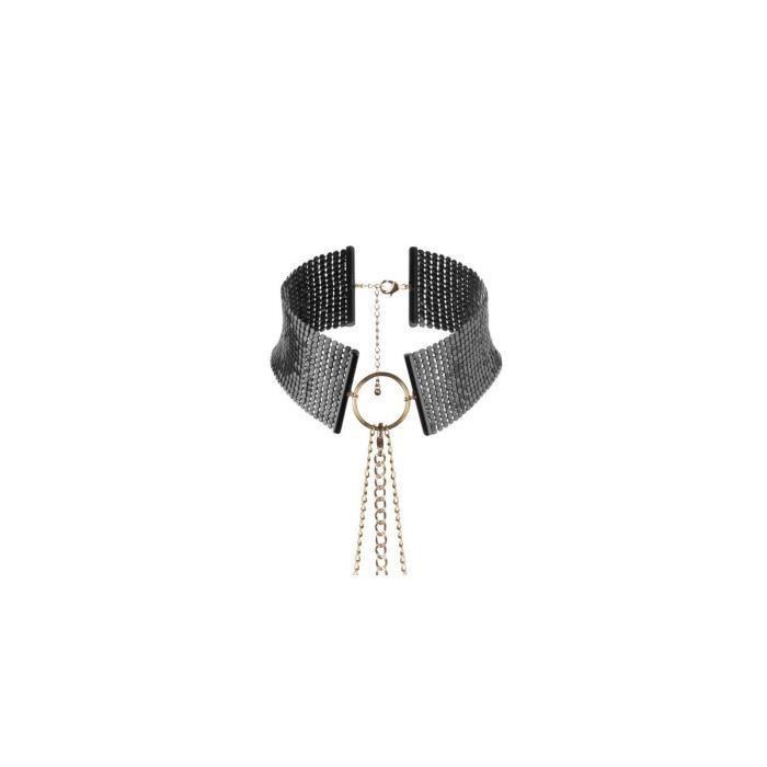 Bijoux Indiscret - Collier Desir Metallique Noir Noir