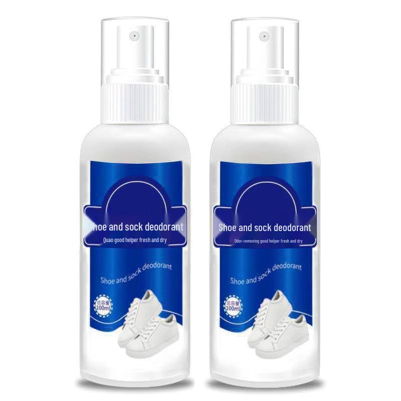 Shoe & Sock Deodorizing Spray: Antibacterial Odor Eliminator for Basketball Shoes & Cabinets