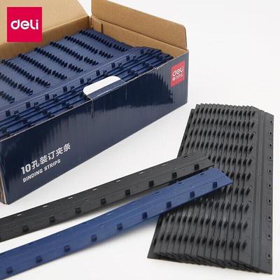 Deli 3831 10-Hole Binding Strips CN Plug (adapter Included)