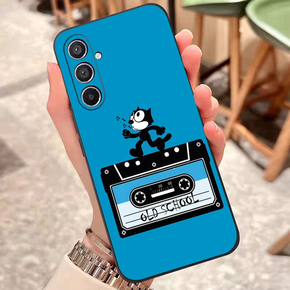 

Felix The Cat Phone Case For Samsung S26 S25 Edge S24 S23 S22 S21 S20 Ultra Plus Fe Galaxy Silicon Cover Galaxy S22